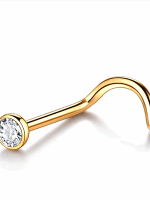 Gold Plated Nose Ring
