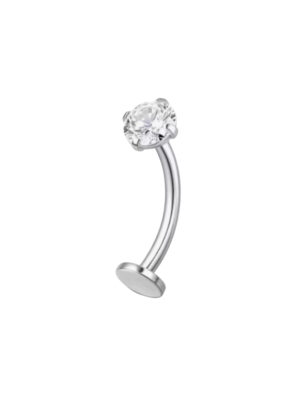 Floating Belly Ring _Gem Top